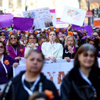 Kadınlar 8 Mart'ta eşitlik ve dayanışma için yürüdü 