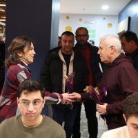 Başkan Mustafa Bozbey, gençlere sahur yaptı 
