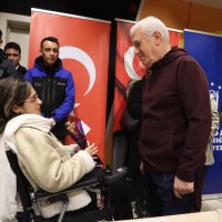 Başkan Mustafa Bozbey, gençlere sahur yaptı 