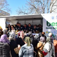 Yenişehir'de bugün pideler Büyükşehir'den 