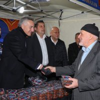 Kardeşlik sofrası Yenişehir'de kuruldu 