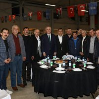 Kardeşlik sofrası Yenişehir'de kuruldu 