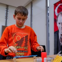 Küçük mimarlar iş başında 