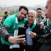 Başkan Bozbey, Bursaspor taraftarlarıyla şampiyonluk heyecanını paylaştı 