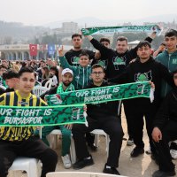 Başkan Bozbey, Bursaspor taraftarlarıyla şampiyonluk heyecanını paylaştı 