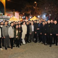 Tahanlı pide ve çaylar Başkan Bozbey'den 