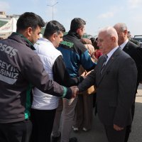 Büyükşehir ailesi bayramlaştı 