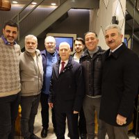 Başkan Bozbey çarşı esnafıyla bayramlaştı 