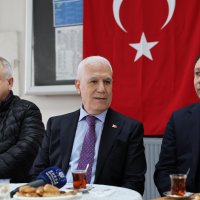 Başkan Bozbey, BUSKİ personeliyle bayramlaştı 