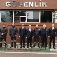 Başkan Bozbey, BUSKİ personeliyle bayramlaştı 