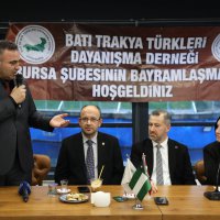 Batı Trakya Türkleri Bursa’da bayramlaştı 