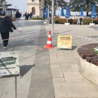 Tarihi Tophane Meydanı yenilendi 