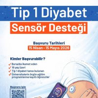 Bursa’da diyabetli öğrencilere sensör desteği 