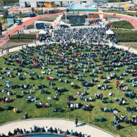Bursa'da dev ekranda Bursaspor coşkusu! 