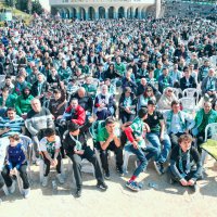 Bursa'da dev ekranda Bursaspor coşkusu! 