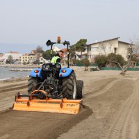 Plajlar yaza hazır hale getiriliyor 