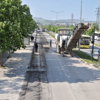 Terminal Yolu yenileniyor 