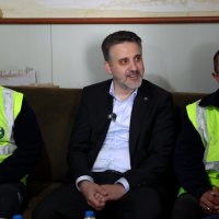 Başkan Vekili Biba'dan 1 Mayıs'ta görev başındaki emekçilere ziyaret 