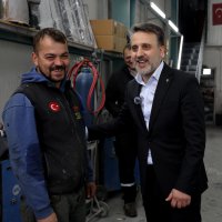 Başkan Vekili Biba'dan 1 Mayıs'ta görev başındaki emekçilere ziyaret 