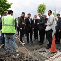 Başkan Vekili Biba'dan 1 Mayıs'ta görev başındaki emekçilere ziyaret 