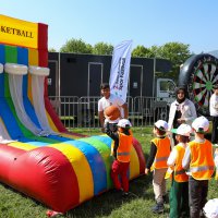 Çocuklar Spor Festivali’yle doyasıya eğlendi 