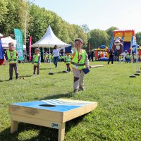Çocuklar Spor Festivali’yle doyasıya eğlendi 