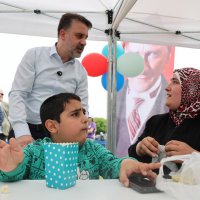 Spor Festivali’nde özel çocukların mutlu günü 