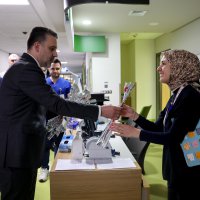 Hemşireler Günü'nde sağlık emekçilerine anlamlı ziyaret 