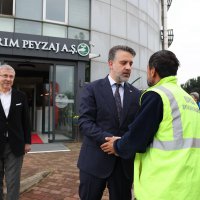 Başkan Vekili Biba, Büyükşehir ailesiyle bayramlaştı 