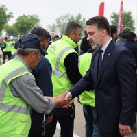 Başkan Vekili Biba, Büyükşehir ailesiyle bayramlaştı 
