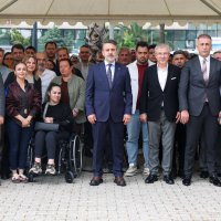 Başkan Vekili Biba, Büyükşehir ailesiyle bayramlaştı 