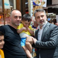 Başkan Vekili Şahin Biba’dan şehitlik ve esnaf ziyareti   