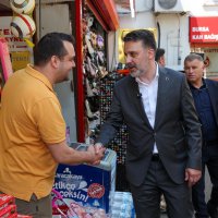 Başkan Vekili Şahin Biba’dan şehitlik ve esnaf ziyareti   