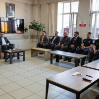 Başkan Vekili Şahin Biba'dan İtfaiye personeli’ne bayram ziyareti  