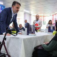 Başkan Vekili Biba'dan bayramda gönül ziyaretleri 