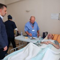 Başkan Vekili Biba'dan bayramda gönül ziyaretleri 