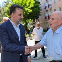 Başkan Vekili Biba'dan bayramda gönül ziyaretleri 