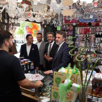 Başkan Vekili Biba Gürsu'ya çıkarma yaptı 