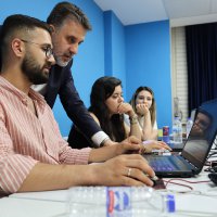 Başkan Vekili Biba öğrencilerle bir araya geldi 