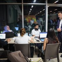 Başkan Vekili Biba öğrencilerle bir araya geldi 