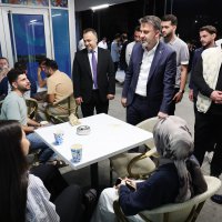 Başkan Vekili Biba öğrencilerle bir araya geldi 