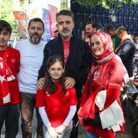 Milli maçta Bursa tek yürek oldu 