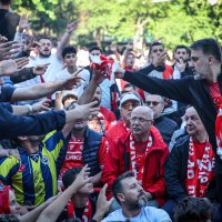 Milli maçta Bursa tek yürek oldu 