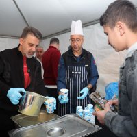 Milli maçta Bursa tek yürek oldu 