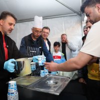 Milli maçta Bursa tek yürek oldu 