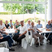 Şehit ve gazi babalarına anlamlı ziyaret 