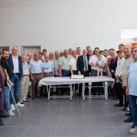 Şehit ve gazi babalarına anlamlı ziyaret 
