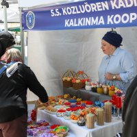  “Meydan Kadınların” dayanışma pazarına ilgi büyüyor 