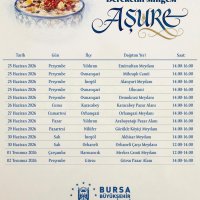 Bursa'da aşure kazanları birlik için kaynayacak 
