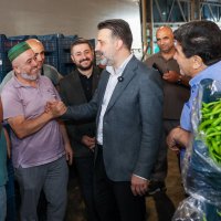 Başkan Vekili Biba'dan Kent Hali'ne yakın takip 